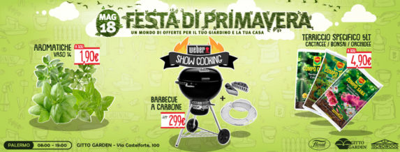 Festa Di Primavera | ShowCooking Con Weber