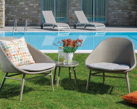 Salotto Elle Set3 C/c Rattan