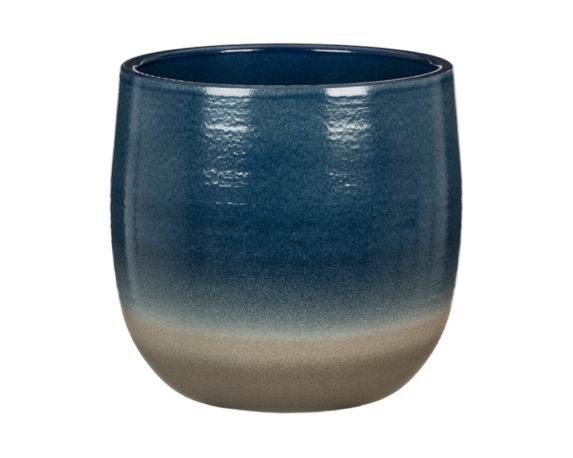 Coprivaso Intense Blue Allure D25cm In Ceramica