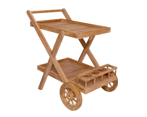 Carrello Porta Vivande Teak