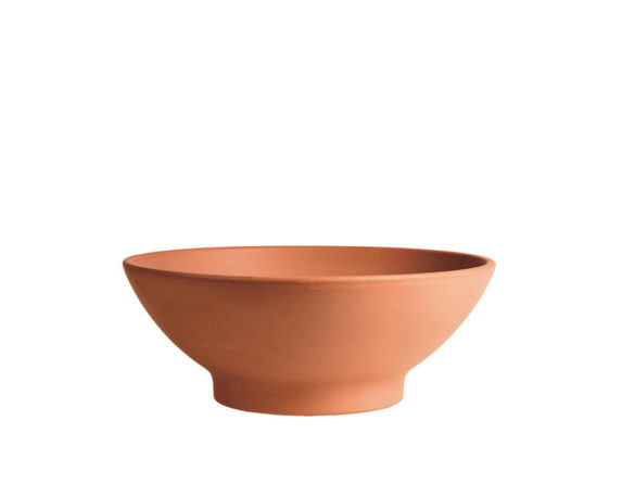 Vaso doppio bordo d50cm terracotta - FloralGarden