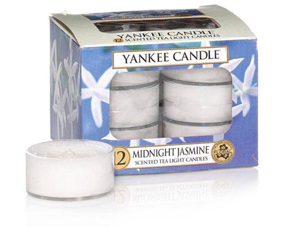 Set Candela Classic Tea Lights Midnight Jasmine – Yankee Candle