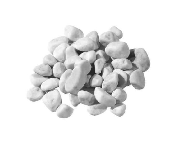 Sacco 25 Kg Ciotolo Bianco Carrara Ø2,5/4