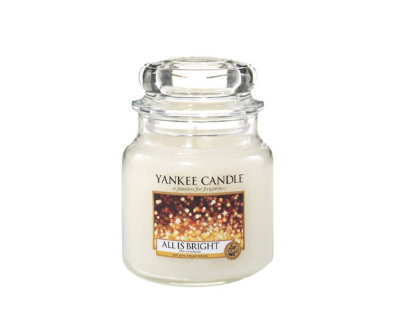 Candela Giara Medium Classic All Is Bright – Yankee Candle