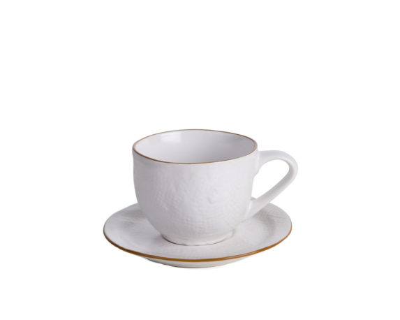 Tazza Per Caffé Bianco Gres