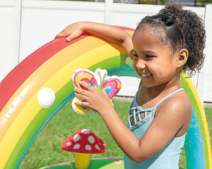 Piscina per bambini Paradise gonfiabile - FloralGarden