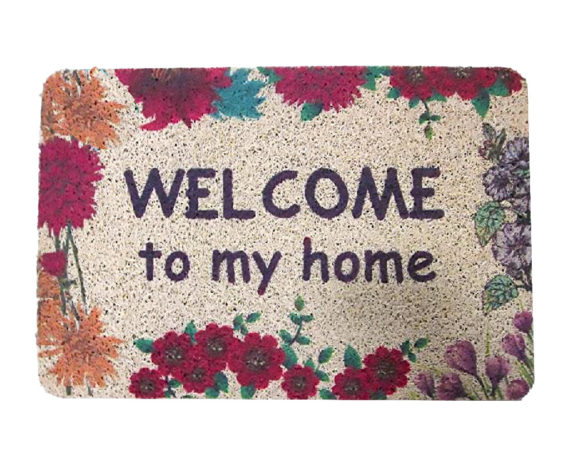 Zerbino Welcome Floreale 46×60 Nylon/gomma