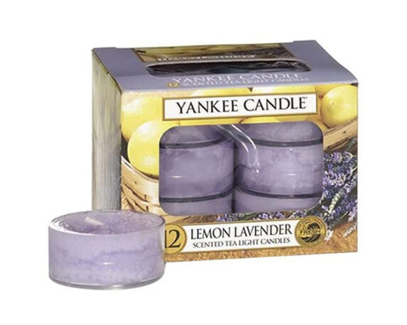 Set Candela Tea Lights Classic Lemon Lavender – Yankee Candle