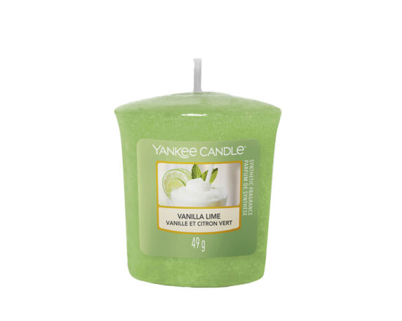 Candela Votive Vanilla Lime – Yankee Candle