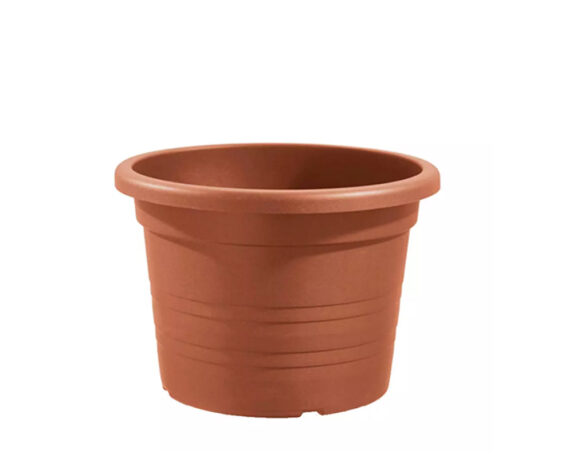 Vaso Cilindro Terracotta D45cm In Plastica