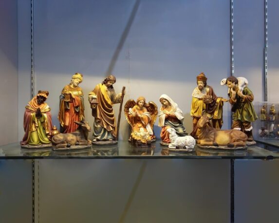 11 Pz Statue Del Presepe Con Pastore E Re Magi