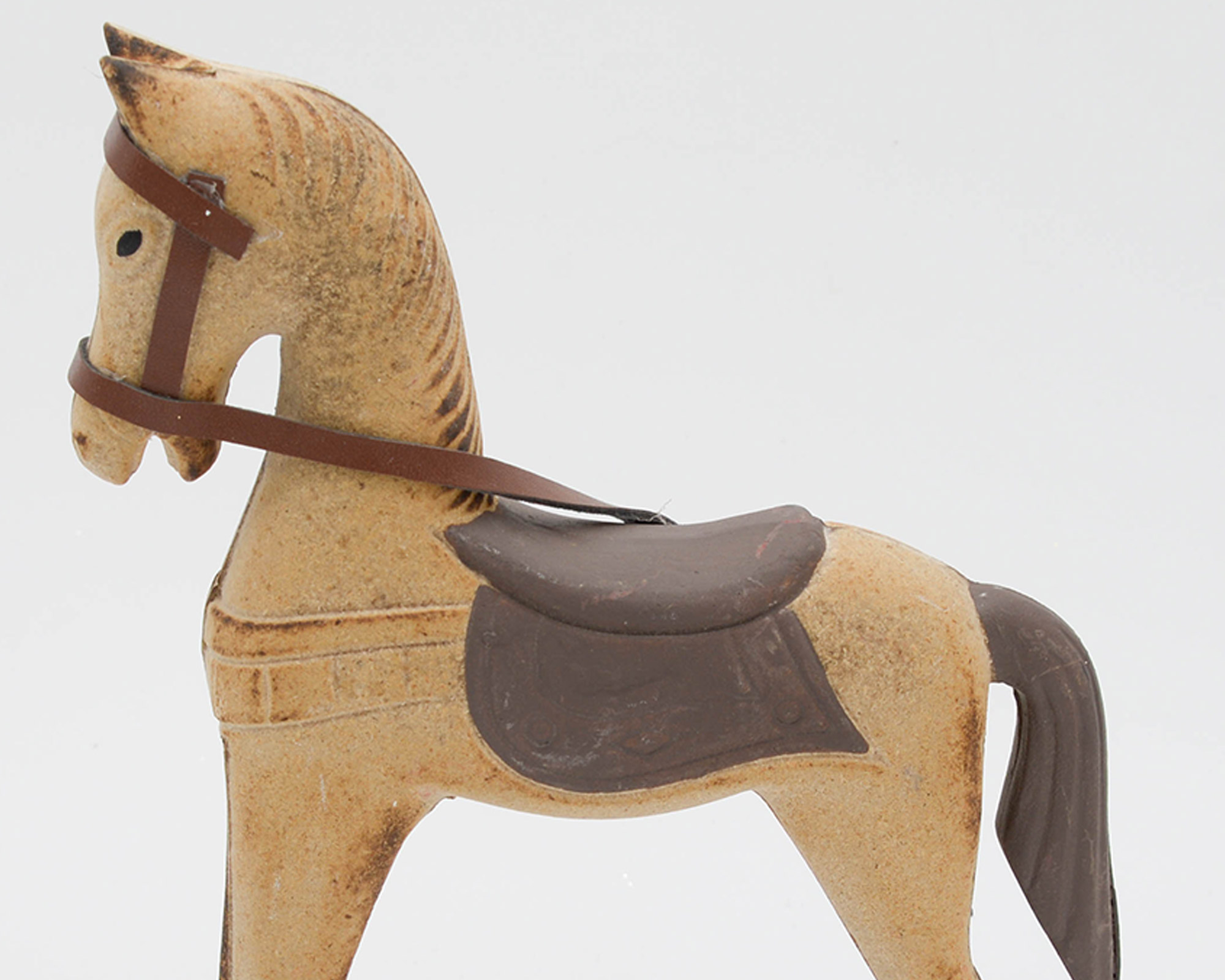 Cavallo a dondolo in legno — Oggettistica Natalizia