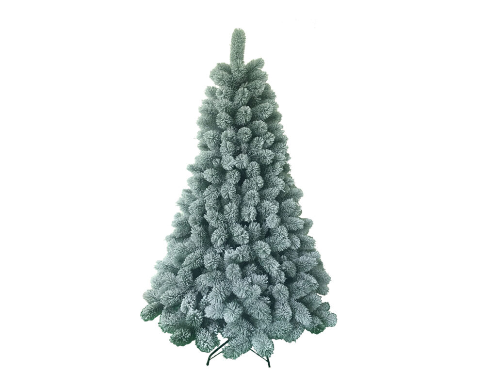 Albero di Natale sintetico Pino innevato chalet in PVC