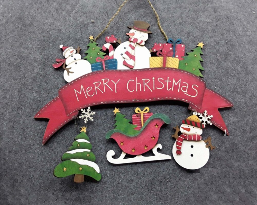 DECO MERRY CHRISTMAS 365X38CM LEGNO 72512898