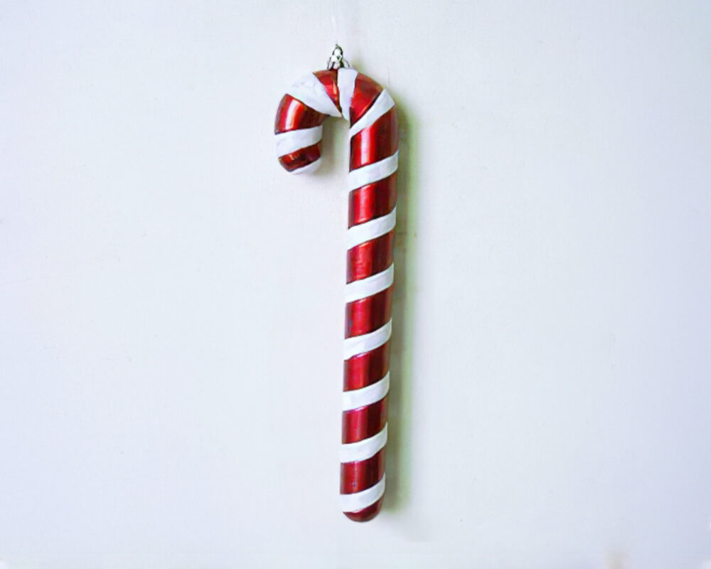 CANDY CANE H30CM APPEND BIAN ROSSO 72531138