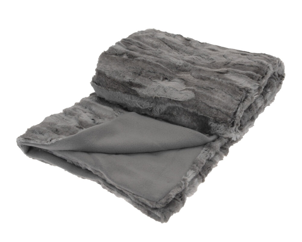 COPERTA CM130X150 PELO GRIGIO AAE313030