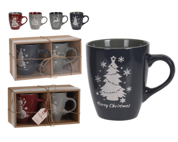 Set 2 Pz Tazza Regalo Di Natale – Koopman