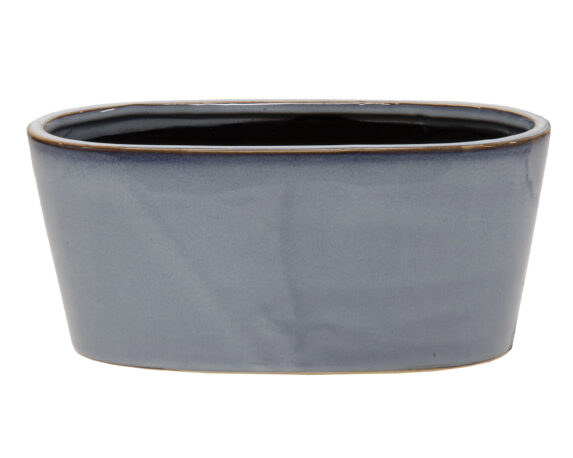 Cachepot Ovale City Planter Blu