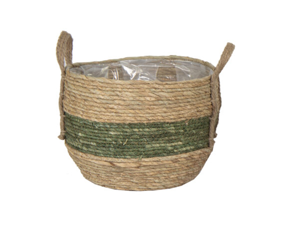 Cesta Hayden Mild Verde Small D24 In Salice