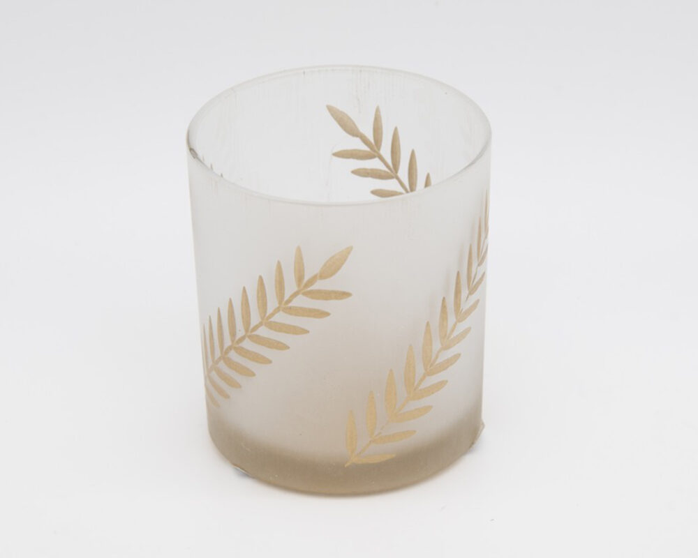 P TEALIGHT D7XH8CM FOGLIE ORO 72547476