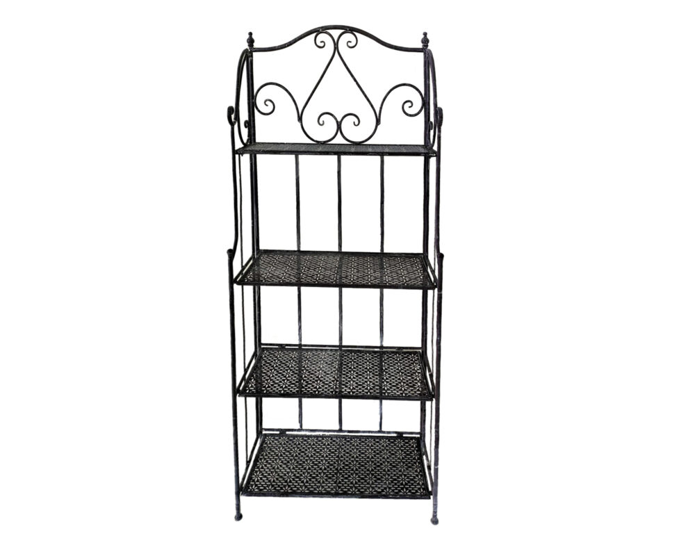 ETAGERE 4 RIP 60X27XH166CM NERO72540856