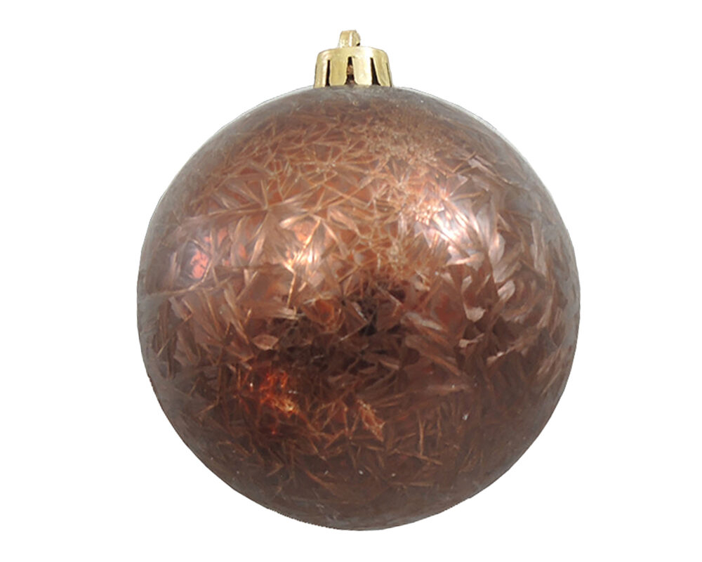 Sfera Di Natale Avorio Rame Bronzo - immagine 2