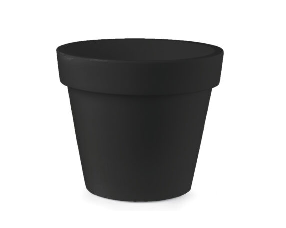 Vaso Rotondo Easy D45 Nero – Veca