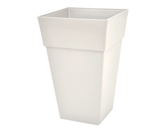 Vaso Quadrato Baltimora Bianco