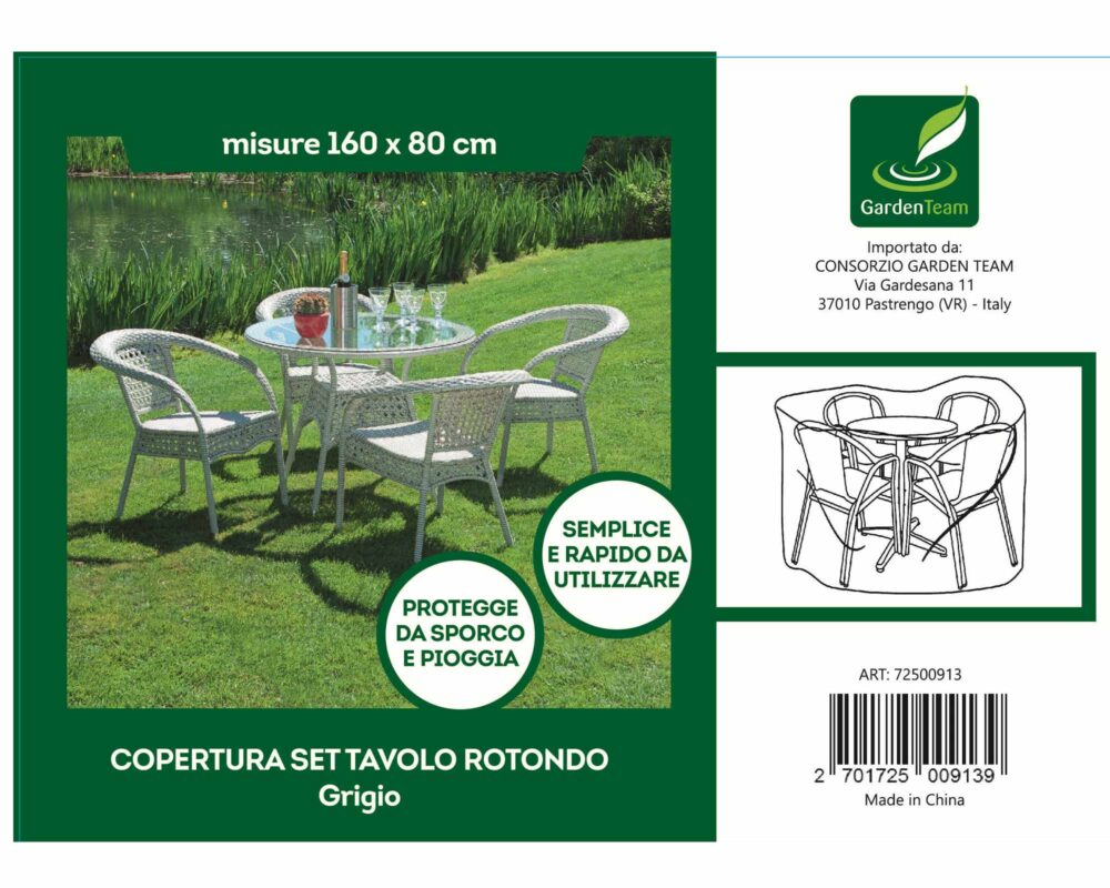 Copertura impermeabile per salotto da giardino in poliestere - immagine 2