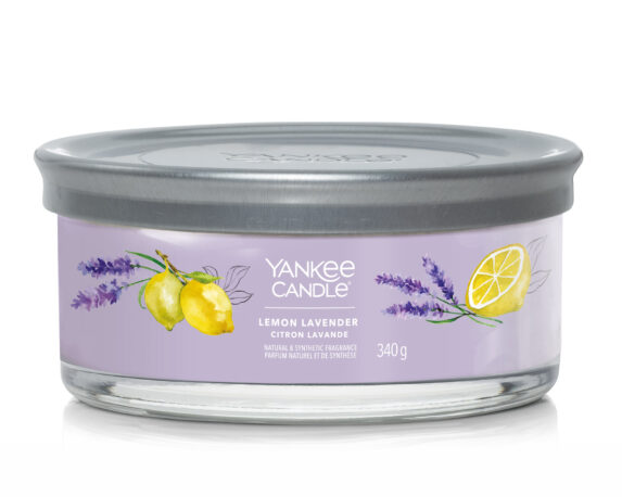Candela Tumbler Piccola A 5 Stoppini Lemon Lavender – Yankee Candle
