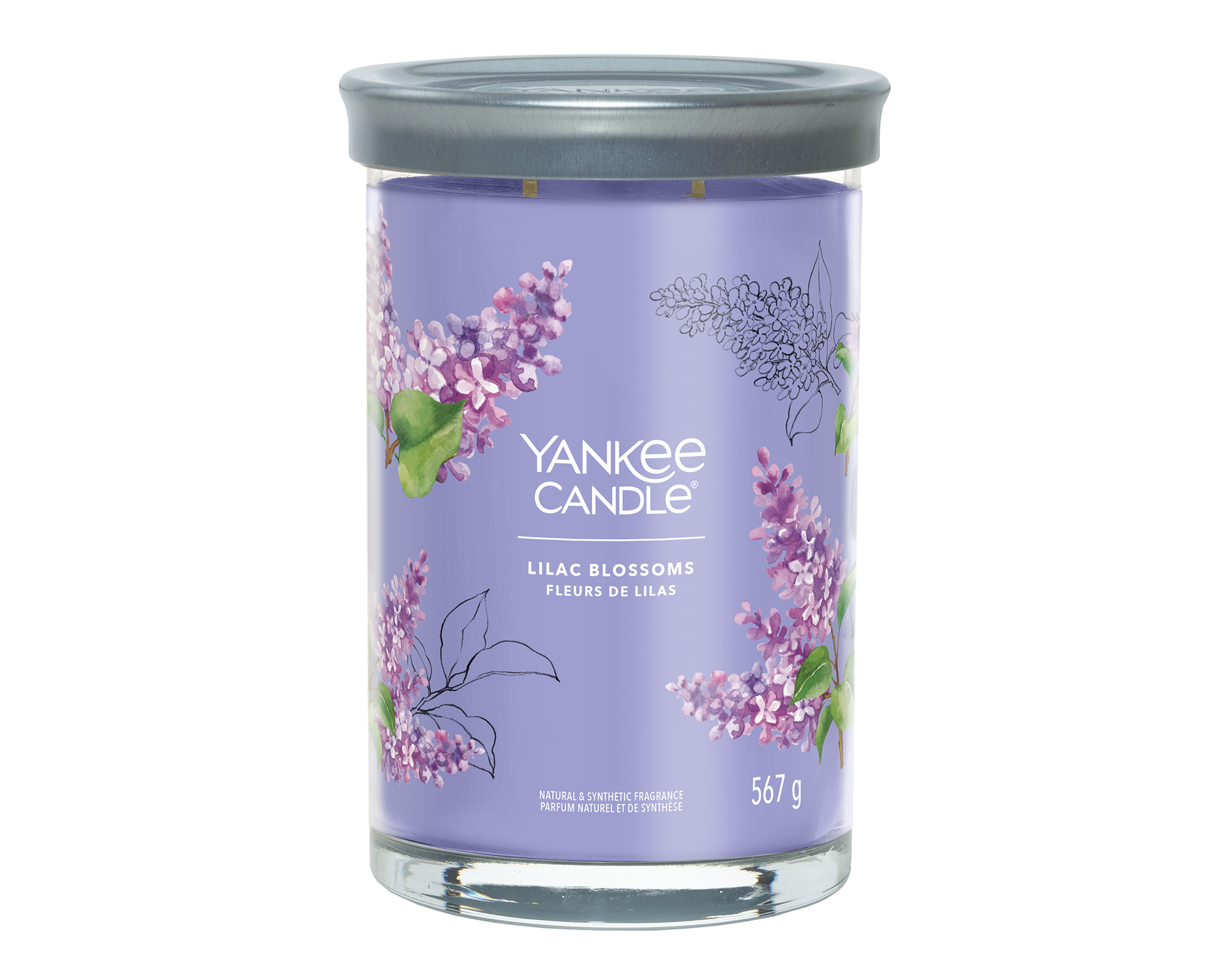 Candela Tumbler Grande Lilac Blossoms - Yankee Candle - FloralGarden