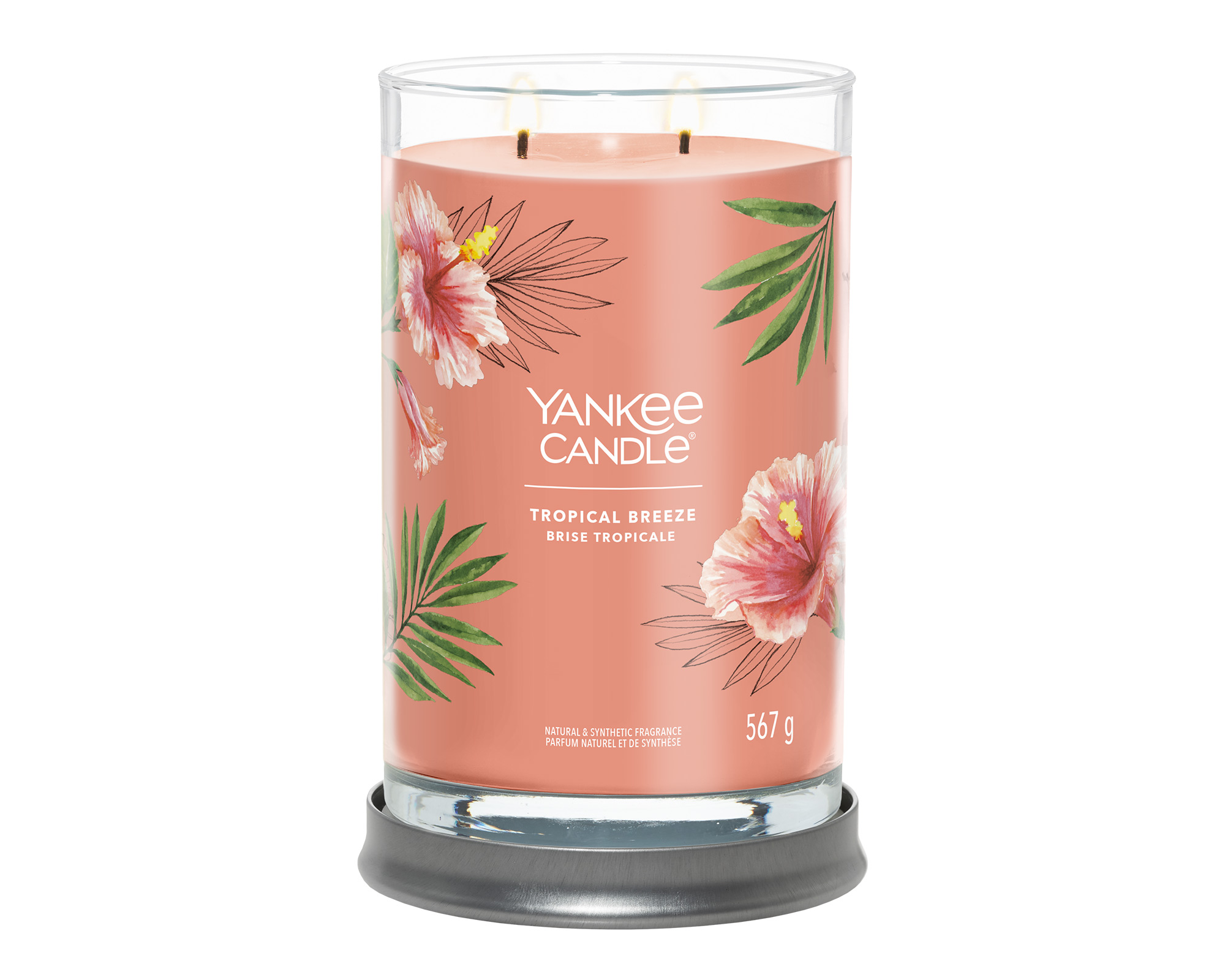 Yankee Candle Candela Tumbler Grande Signature Tropical Breeze