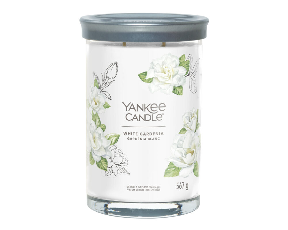 Candela Tumbler Grande White Gardenia - Yankee Candle