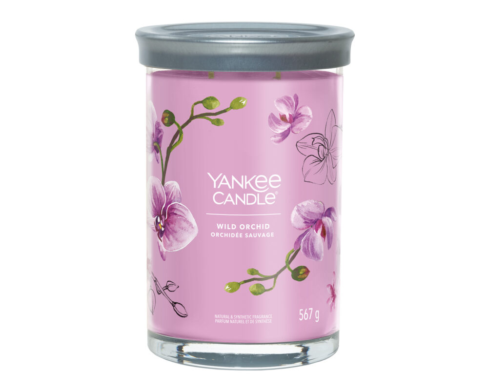 Candela Tumbler Grande Wild Orchid - Yankee Candle