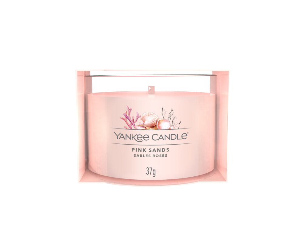 CANDELA VOTIVA IN VETRO SINGOLA PINK SANDS 1686380E 2