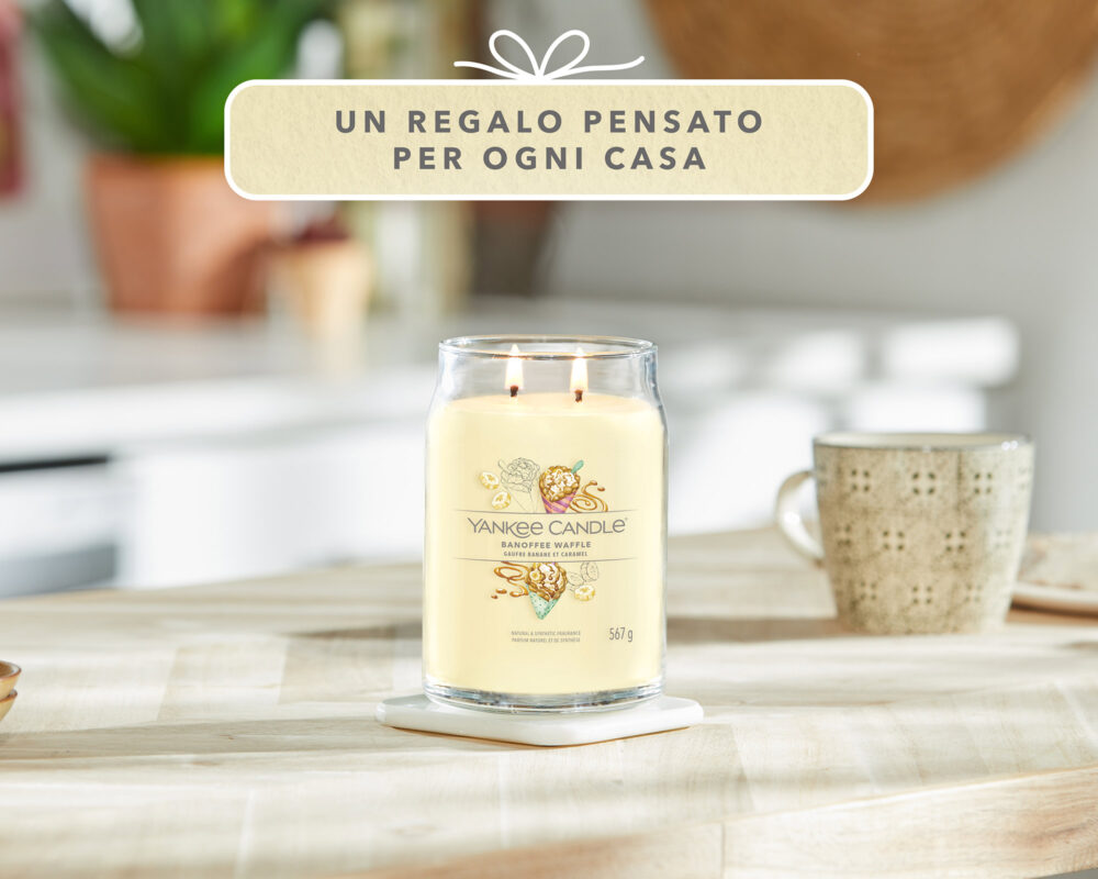 Giara Candela Grande Signature Banoffee Waffle - Yankee Candle - immagine 7