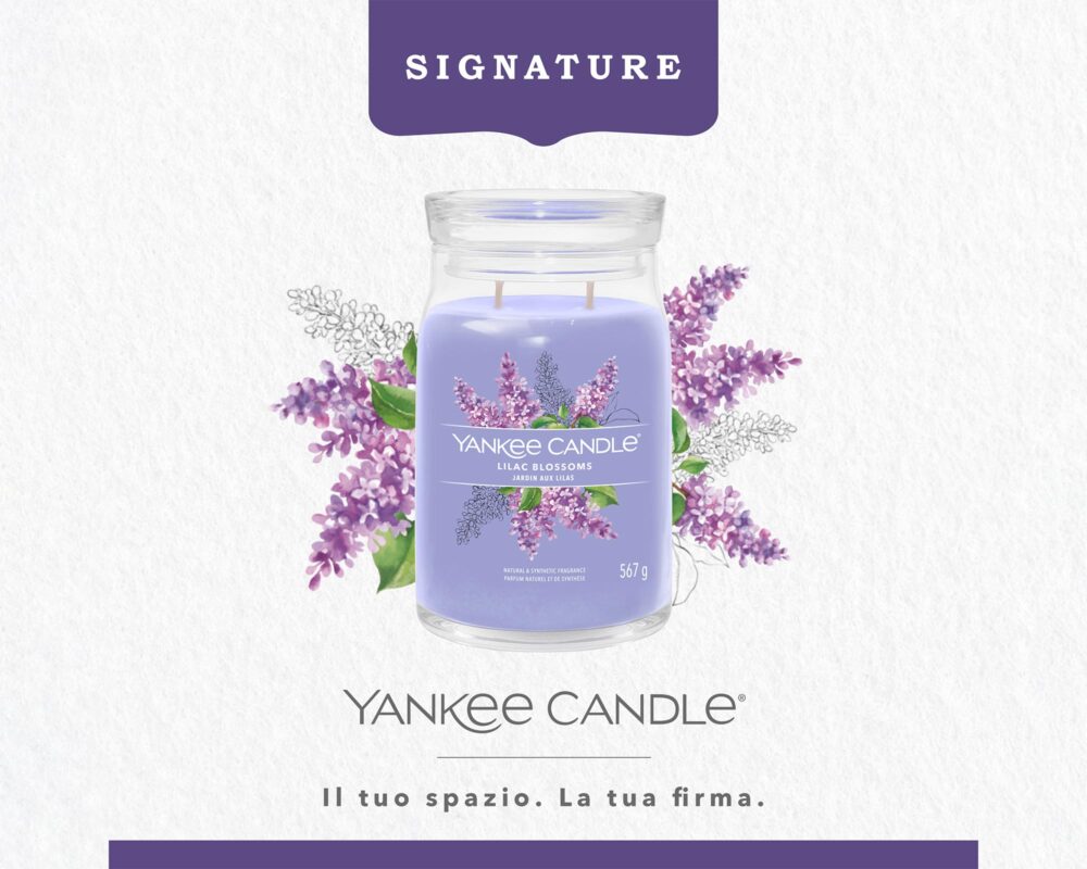 GIARA CANDELA GRANDE SIGNATURE LILAC BLOSSOMS 1629963E 2