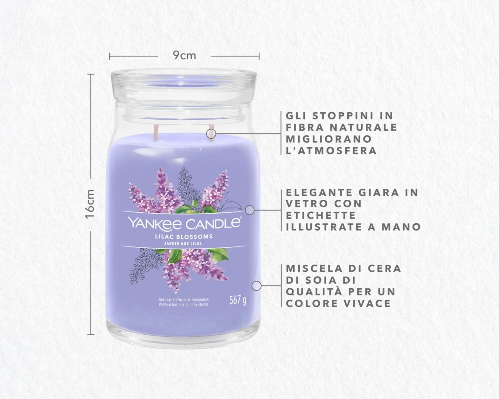 GIARA CANDELA GRANDE SIGNATURE LILAC BLOSSOMS 1629963E 3