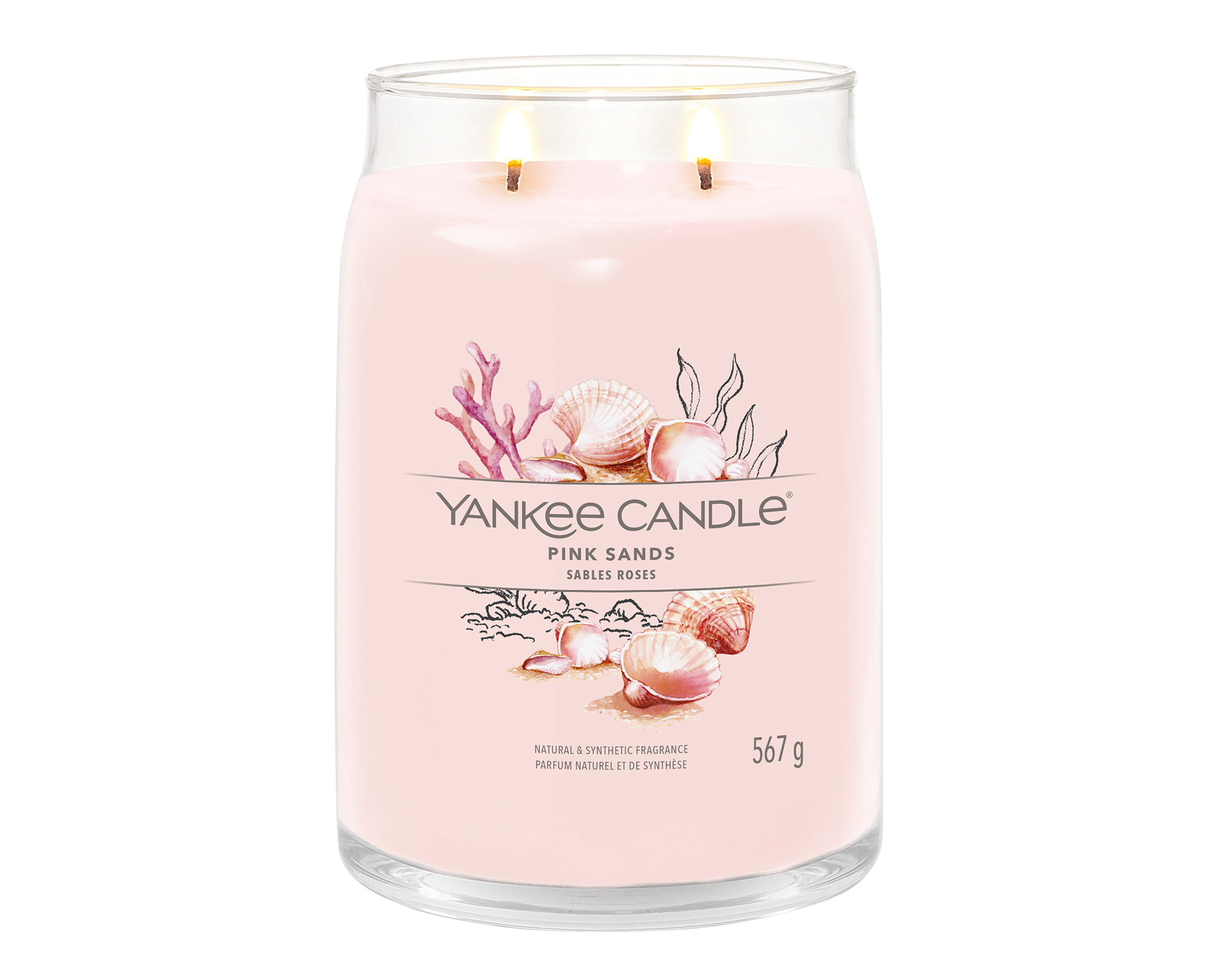 Candela Tumbler Grande Pink Cherry & Vanilla - Yankee Candle - FloralGarden