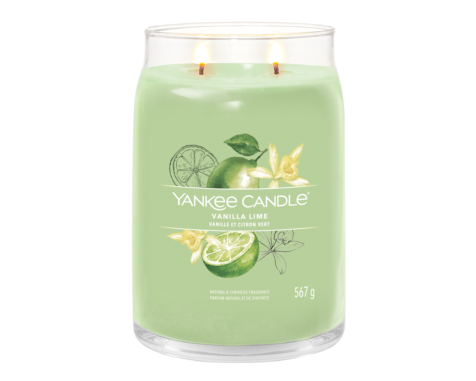Yankee candle offerte candele tumblr giara grande Vanilla Lime 1630721E