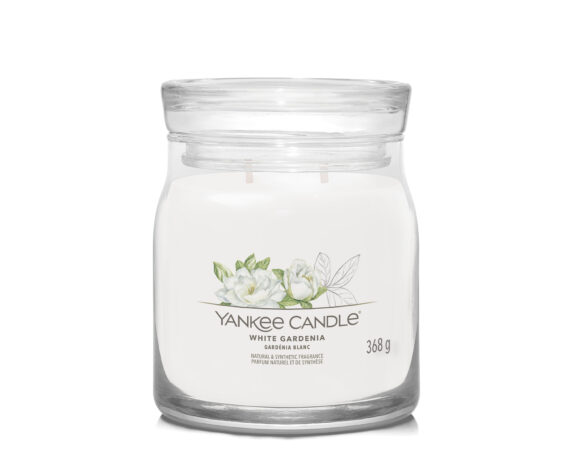 Giara Candela Media Signature White Gardenia – Yankee Candle