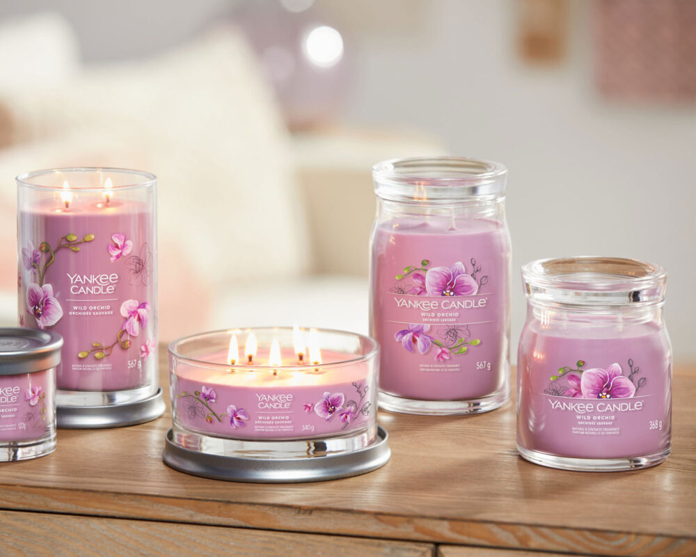 Giara Candela Media Signature Wild Orchid - Yankee Candle - immagine 9