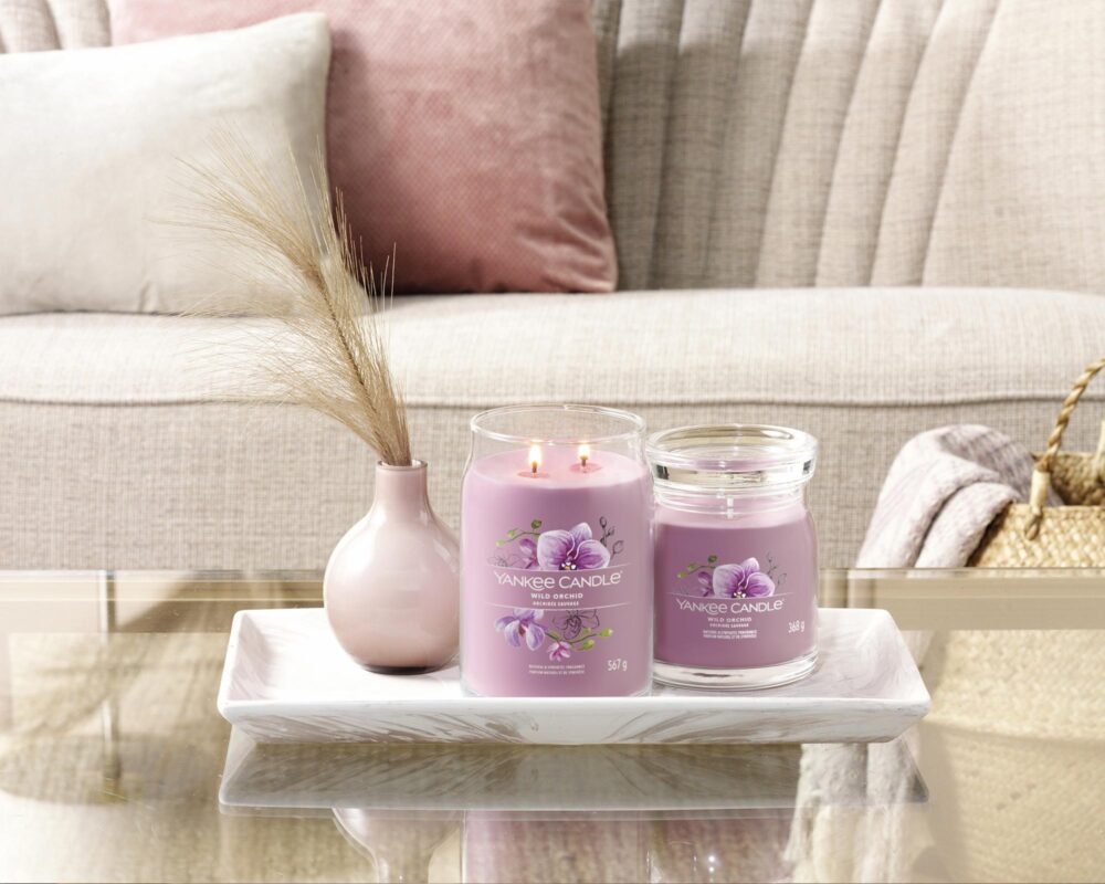 Giara Candela Media Signature Wild Orchid - Yankee Candle - immagine 10