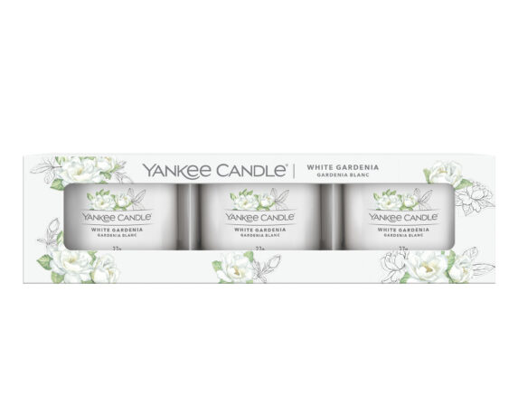 Set 3 Pz Candela Voltiva Singola White Gardenia – Yankee Candle