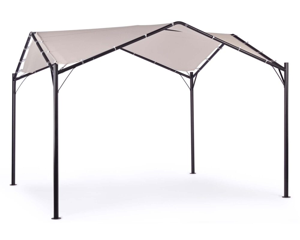 0795495 8051836202702 Gazebo dome 3.5x3.5 antracite grigio 0003 0795495