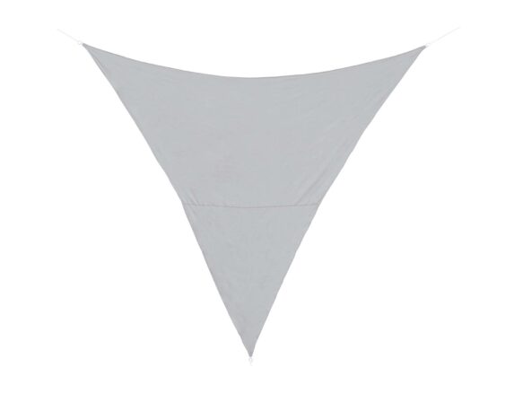Vela Ombreggiante Triangolare Grigio 360×360 In Nylon E Poliestere – Bizzotto