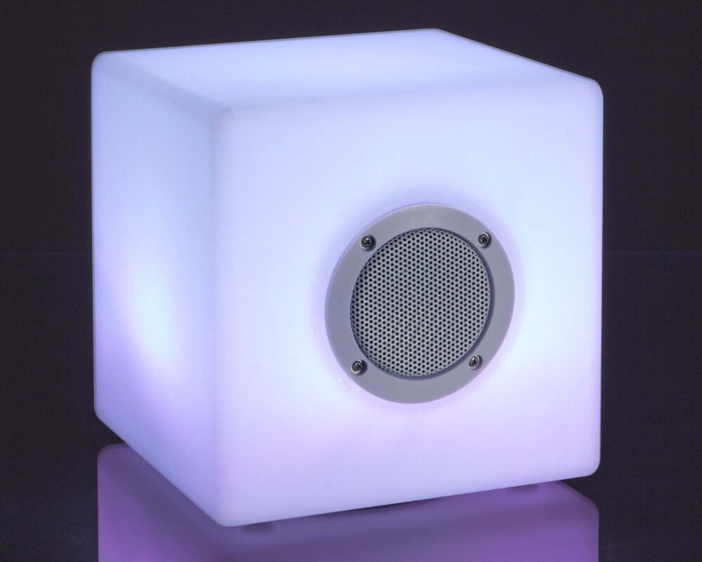 0827436 8051836219502 Lampada led cubo speaker pe 20x20 0002 0827436 PF1