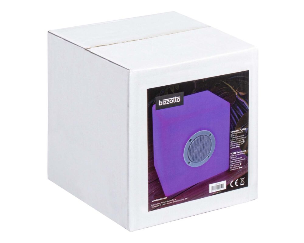 0827436 8051836219502 Lampada led cubo speaker pe 20x20 0003 0827436 PE1