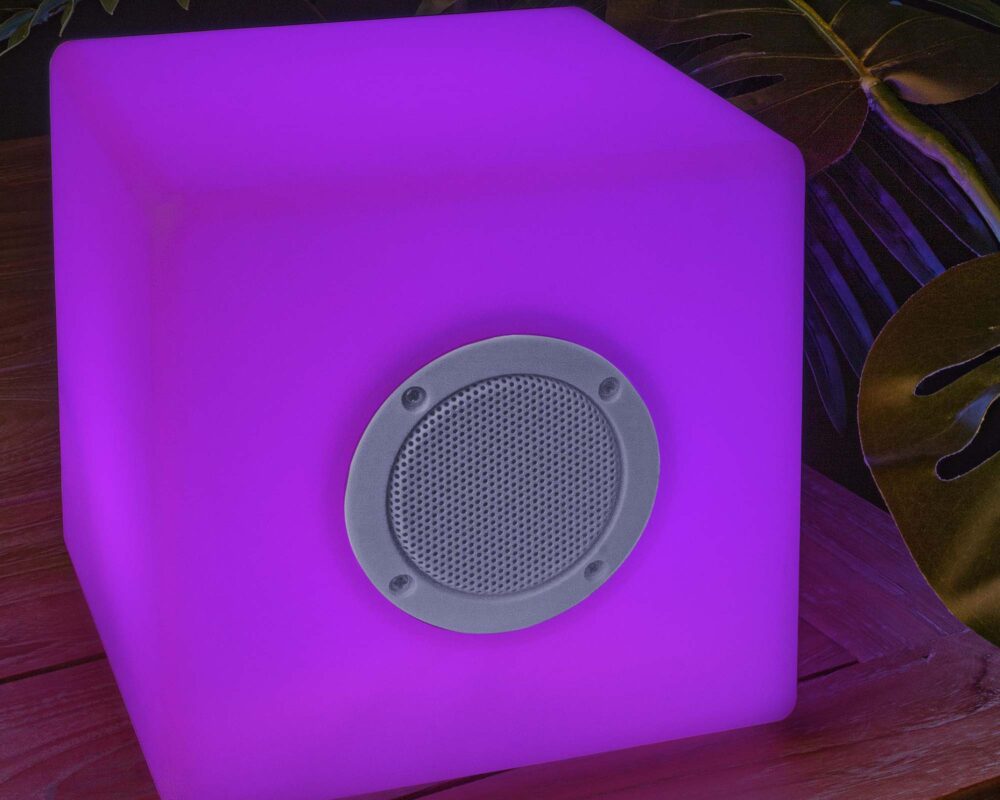 0827436 8051836219502 Lampada led cubo speaker pe 20x20 0004 0827436 AR1