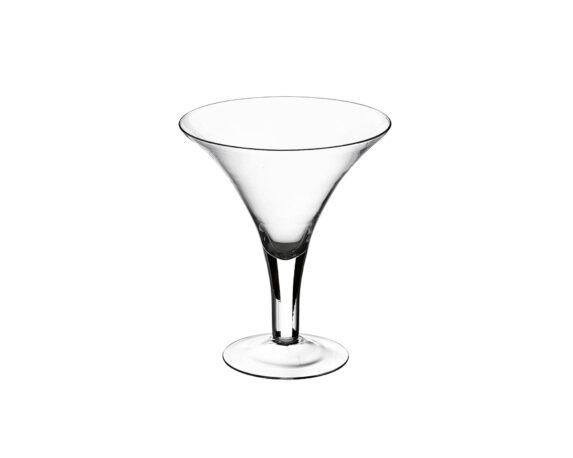 Coppa A Forma Di Martini Elegante E Resistente In Vetro D26 30H